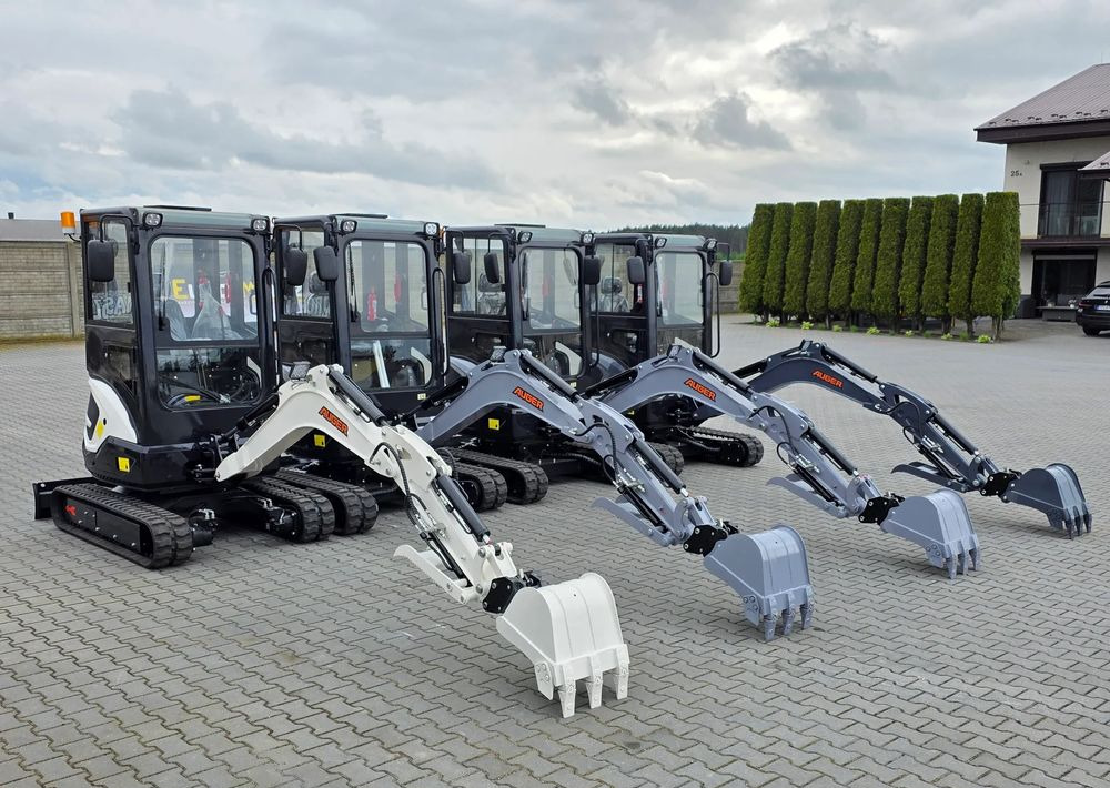 Leasing of  Inny NOWA Minikoparka AUGER 25, WAGA 2100 KG, SILNIK KUBOTA Inny NOWA Minikoparka AUGER 25, WAGA 2100 KG, SILNIK KUBOTA: picture 35