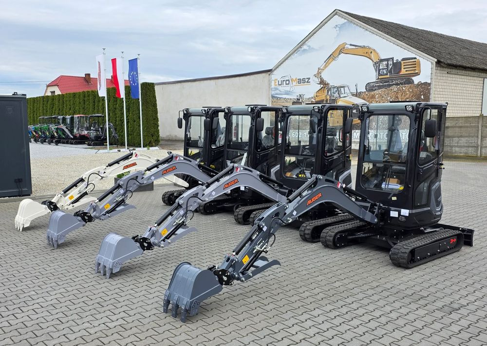 Leasing of  Inny NOWA Minikoparka AUGER 25, WAGA 2100 KG, SILNIK KUBOTA Inny NOWA Minikoparka AUGER 25, WAGA 2100 KG, SILNIK KUBOTA: picture 34