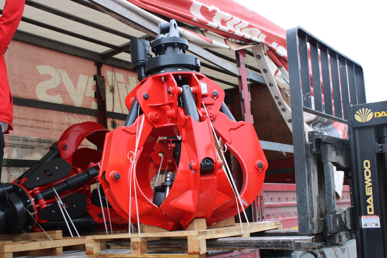 Orange Peel Scrap Grapple MHO5 - Grapple for Excavator: picture 4 Orange Peel Scrap Grapple MHO5 - Grapple for Excavator: picture 4