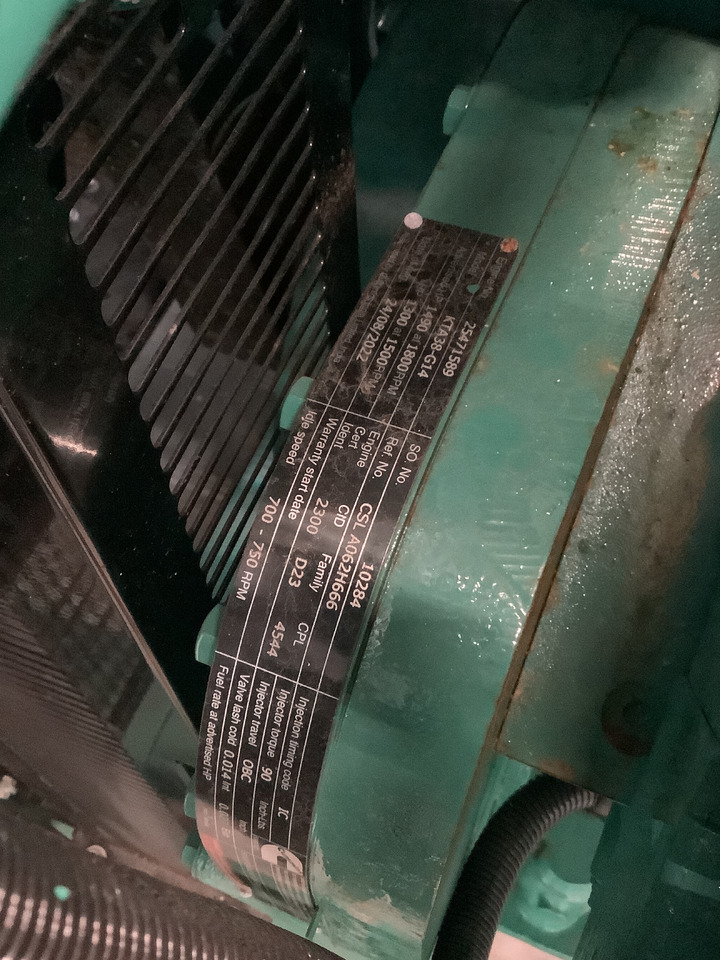 New Generator set Cummins C1100D5B. 1100KVA Generator. Brand new.: picture 8