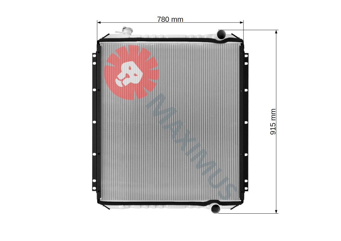 HITACHI EX200 - Radiator for Excavator: picture 3 HITACHI EX200 - Radiator for Excavator: picture 3