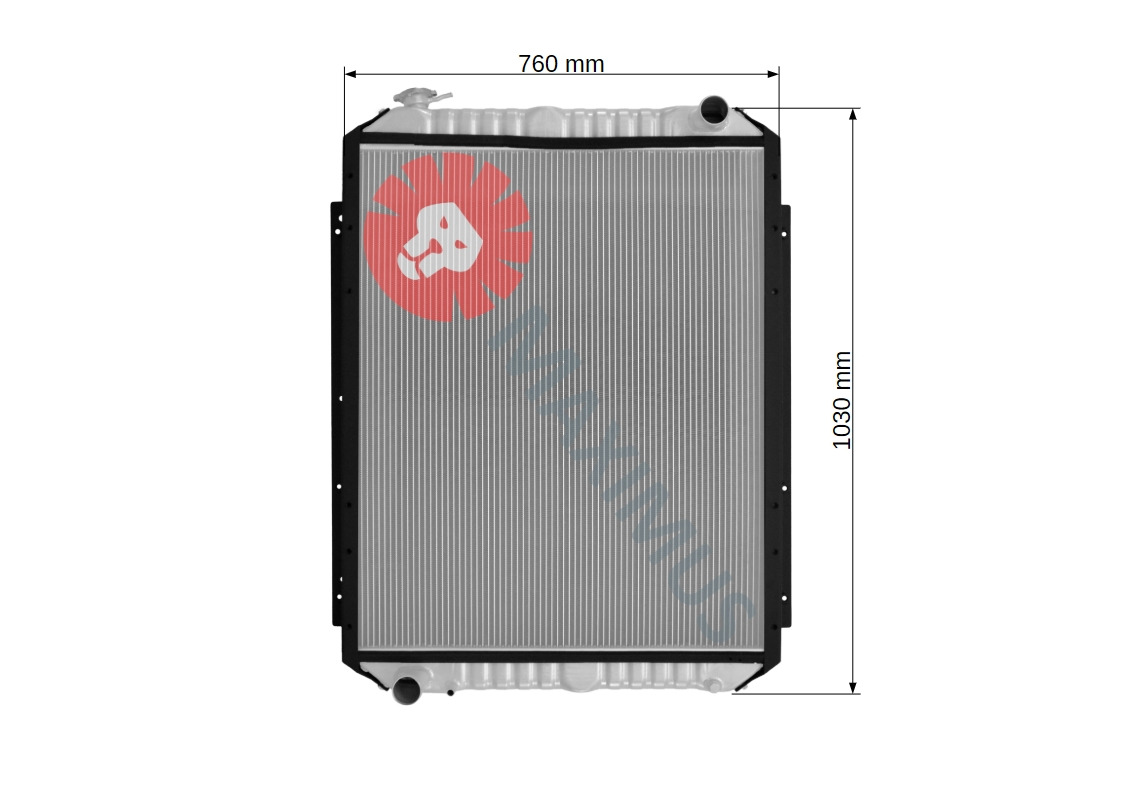 KOMATSU BR350 PC230 PC220 PC210 PC200 PC250 - Radiator for Excavator: picture 3 KOMATSU BR350 PC230 PC220 PC210 PC200 PC250 - Radiator for Excavator: picture 3