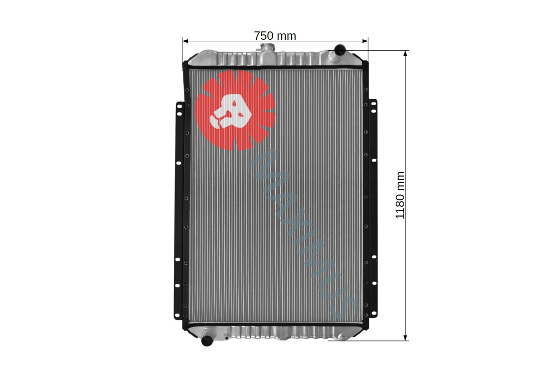 KOMATSU PC290 PC220 PC308 PC270 - Radiator for Excavator: picture 3 KOMATSU PC290 PC220 PC308 PC270 - Radiator for Excavator: picture 3