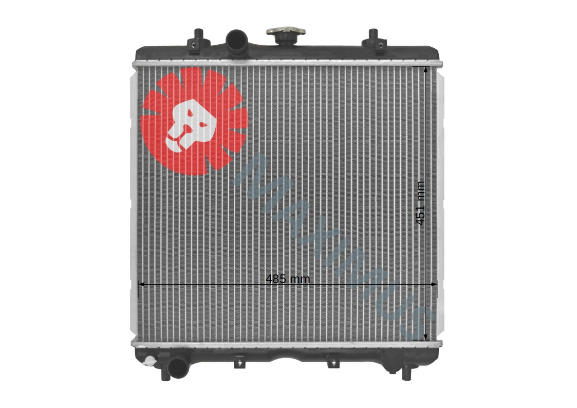 KUBOTA M7040 , M5040 , M6040 , M7040 , M5140 , M6060 , M7060 , M5660 - Radiator for Compact tractor: picture 2 KUBOTA M7040 , M5040 , M6040 , M7040 , M5140 , M6060 , M7060 , M5660 - Radiator for Compact tractor: picture 2