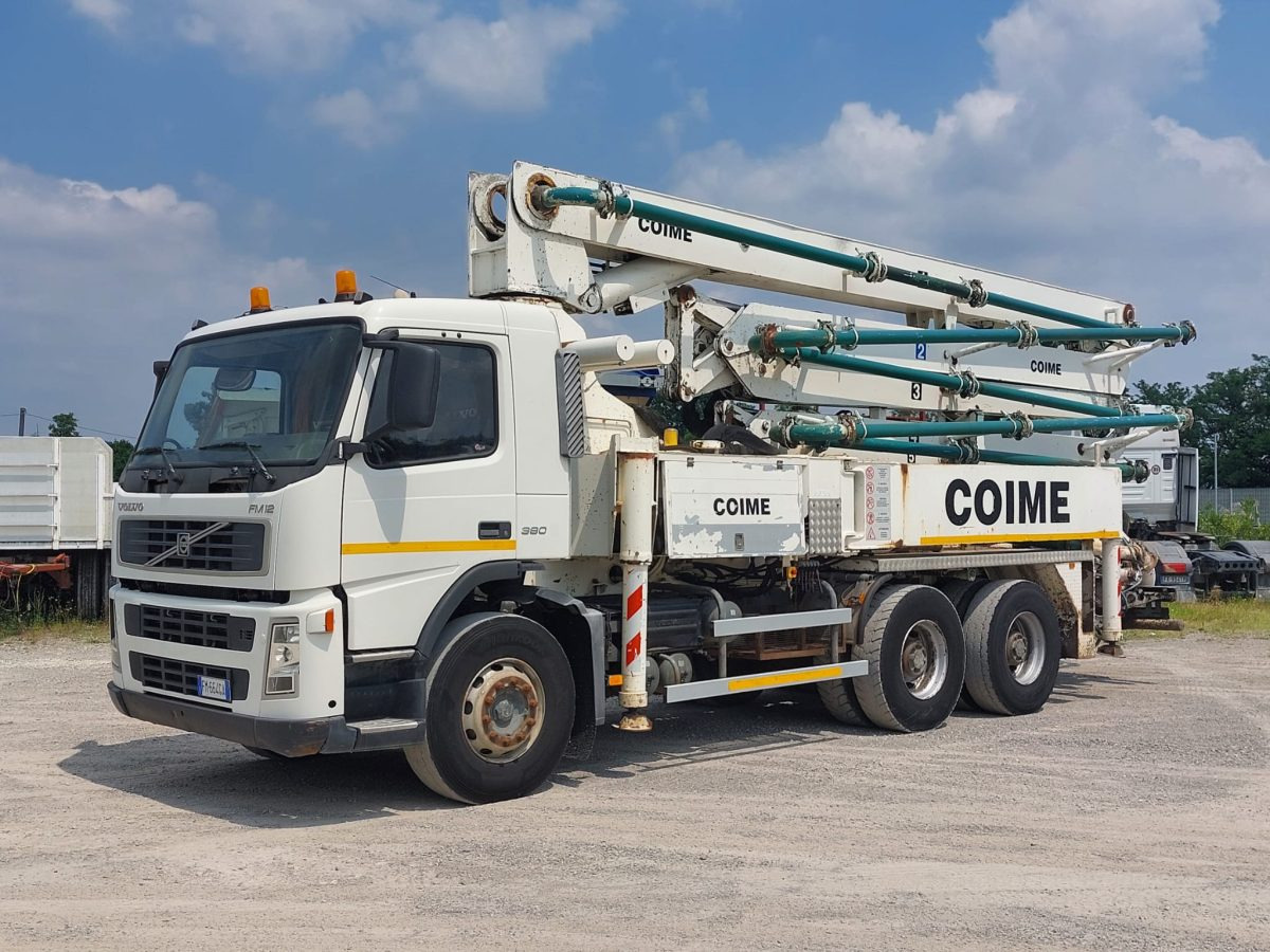 VOLVO FM12 R64 380 - Concrete pump truck: picture 1 VOLVO FM12 R64 380 - Concrete pump truck: picture 1