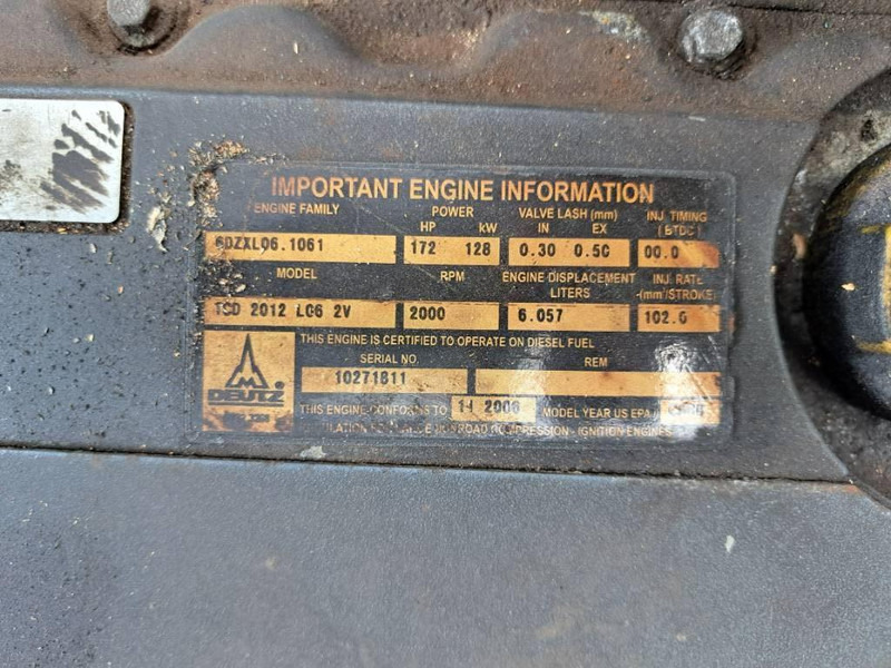 Waste/ Industry handler for transportation of garbage Fuchs MHL340D: picture 11