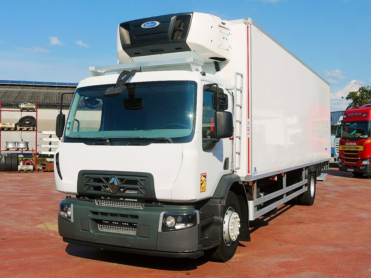 Renault D19 280 KUHLKOFFER CARRIER SUPRA 1150 MT - Refrigerator truck: picture 5 Renault D19 280 KUHLKOFFER CARRIER SUPRA 1150 MT - Refrigerator truck: picture 5