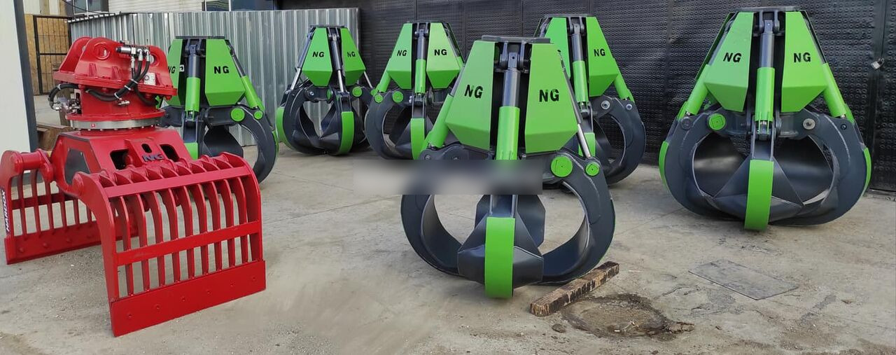 LIEBHERR ORANGE PEEL SCRAP GRABS - Grapple for Excavator: picture 4 LIEBHERR ORANGE PEEL SCRAP GRABS - Grapple for Excavator: picture 4