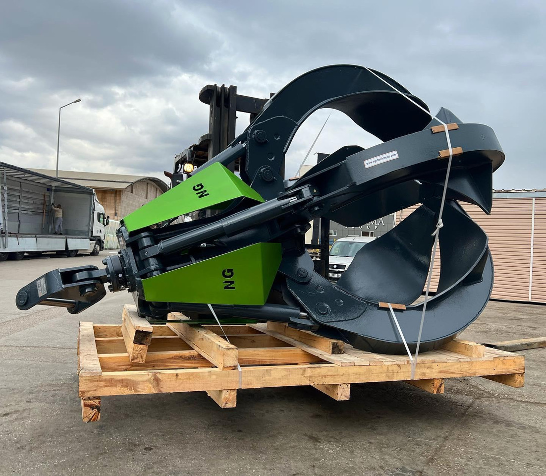 ORANGE PEEL SCRAP GRAPPLE - POLYP GRABS - Grapple for Excavator: picture 5 ORANGE PEEL SCRAP GRAPPLE - POLYP GRABS - Grapple for Excavator: picture 5