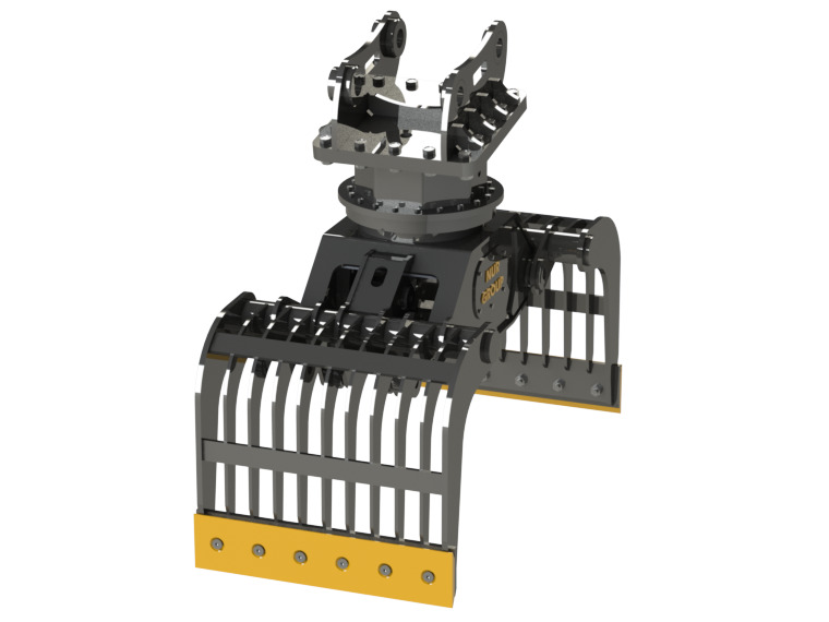 SELECTOR SORTIER GRAPPLE - NG ATTACHMENTS - Grapple for Mini excavator: picture 2 SELECTOR SORTIER GRAPPLE - NG ATTACHMENTS - Grapple for Mini excavator: picture 2