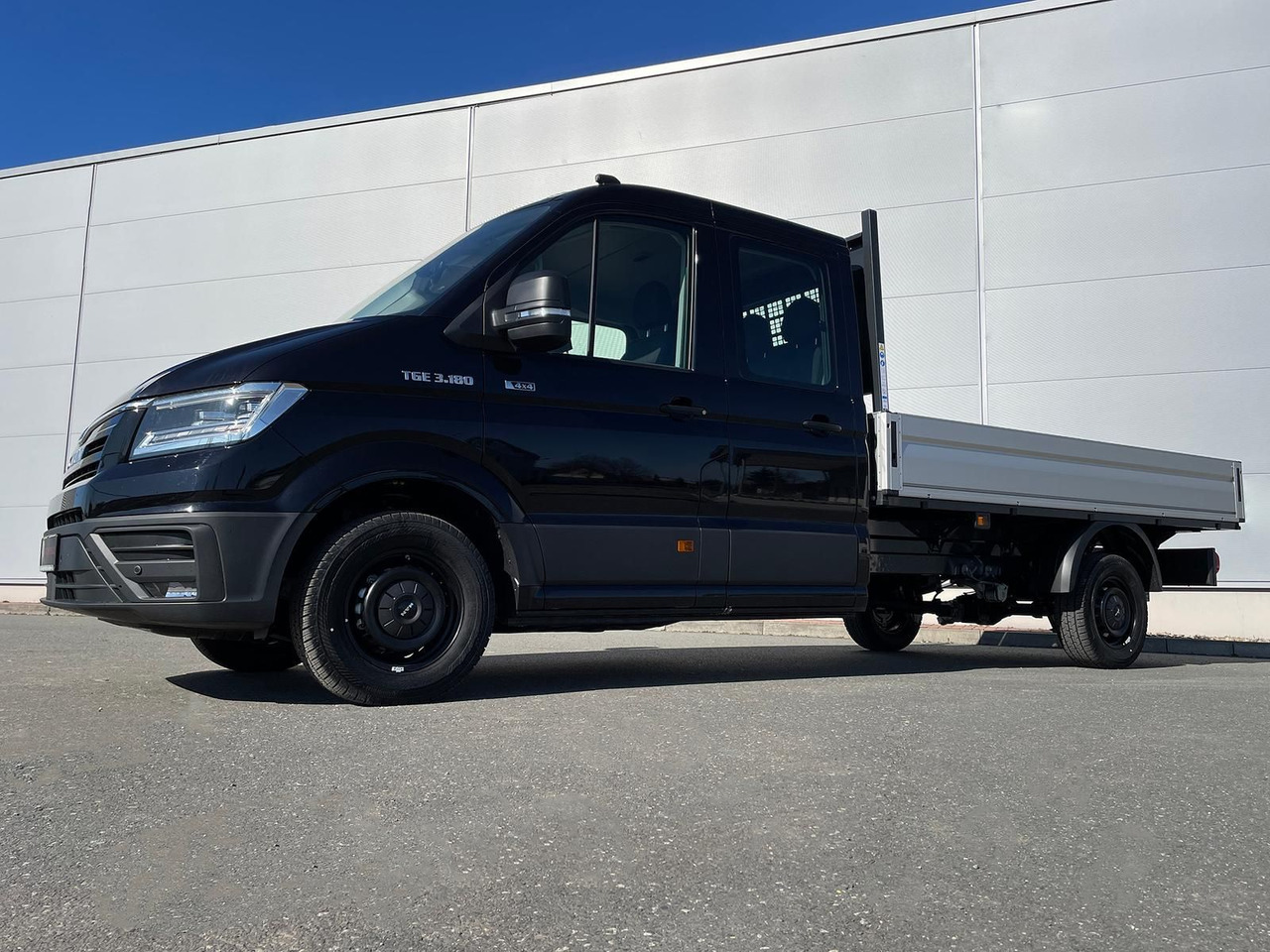 Tipper van, Combi van MAN TGE 3.180 Pritsche KIPPER DOKA LR 4x4 ACC LED: picture 38