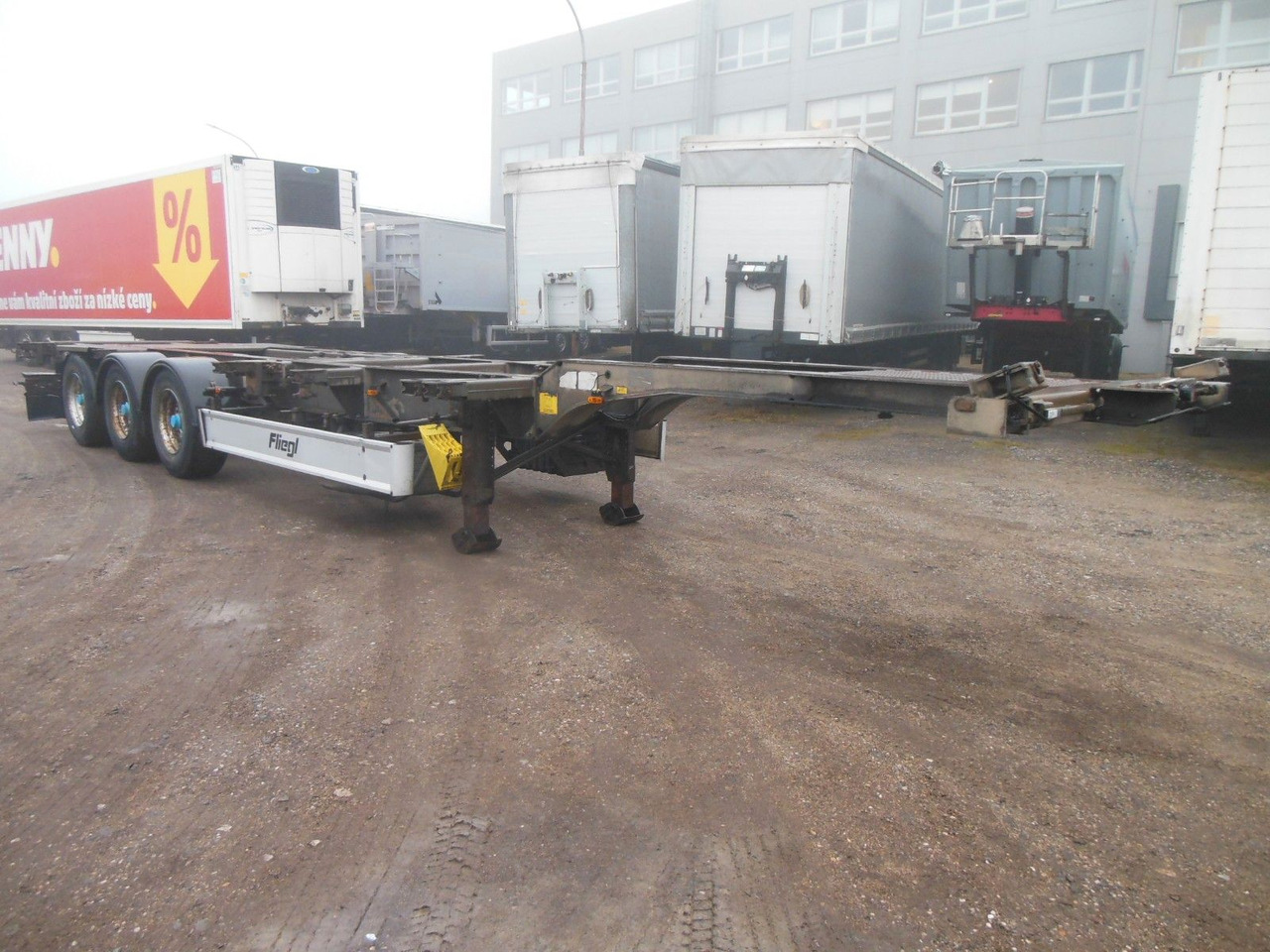 Fliegl SDS 380 GOOSENECK, BPW - Container transporter/ Swap body semi-trailer: picture 2 Fliegl SDS 380 GOOSENECK, BPW - Container transporter/ Swap body semi-trailer: picture 2