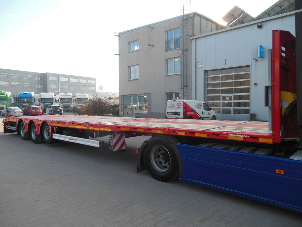 Kässbohrer K.SPA.M3, PLATTFORM MEGA TELESKOP 7M, SOFORT!!! - Low loader semi-trailer: picture 2 Kässbohrer K.SPA.M3, PLATTFORM MEGA TELESKOP 7M, SOFORT!!! - Low loader semi-trailer: picture 2
