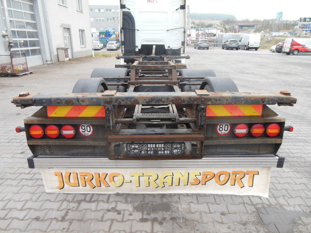 Container transporter/ Swap body truck Renault PREMIUM DXI 450.25, 6X2, BDF, MANUELL!!!: picture 12 Container transporter/ Swap body truck Renault PREMIUM DXI 450.25, 6X2, BDF, MANUELL!!!: picture 12