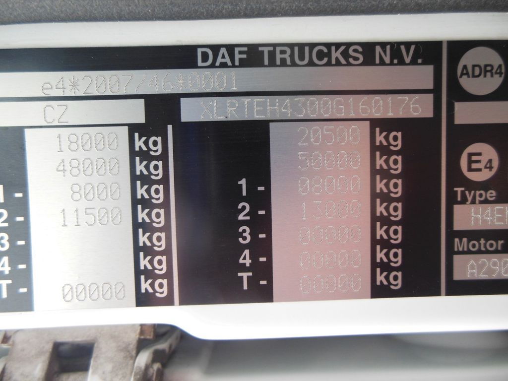 Leasing of DAF XF 106.510 SSC, MANUELL, RETARDER, TOP STAND!!!  DAF XF 106.510 SSC, MANUELL, RETARDER, TOP STAND!!!: picture 25