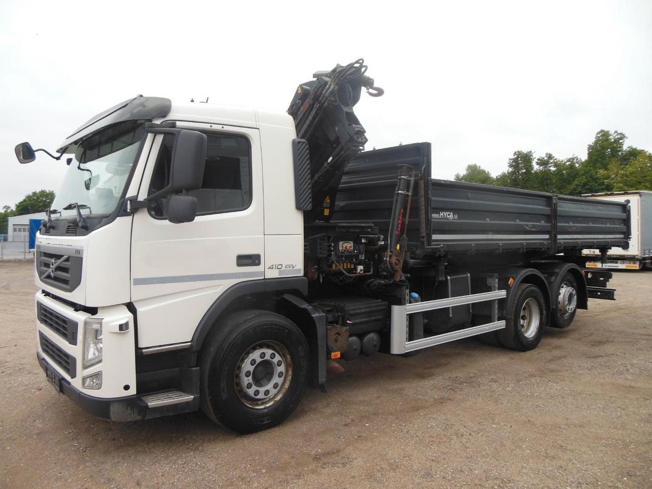 Volvo FM 410, 6X2, DREISEITEN KIPPER, HIAB XS 211 - Tipper, Crane truck: picture 1 Volvo FM 410, 6X2, DREISEITEN KIPPER, HIAB XS 211 - Tipper, Crane truck: picture 1