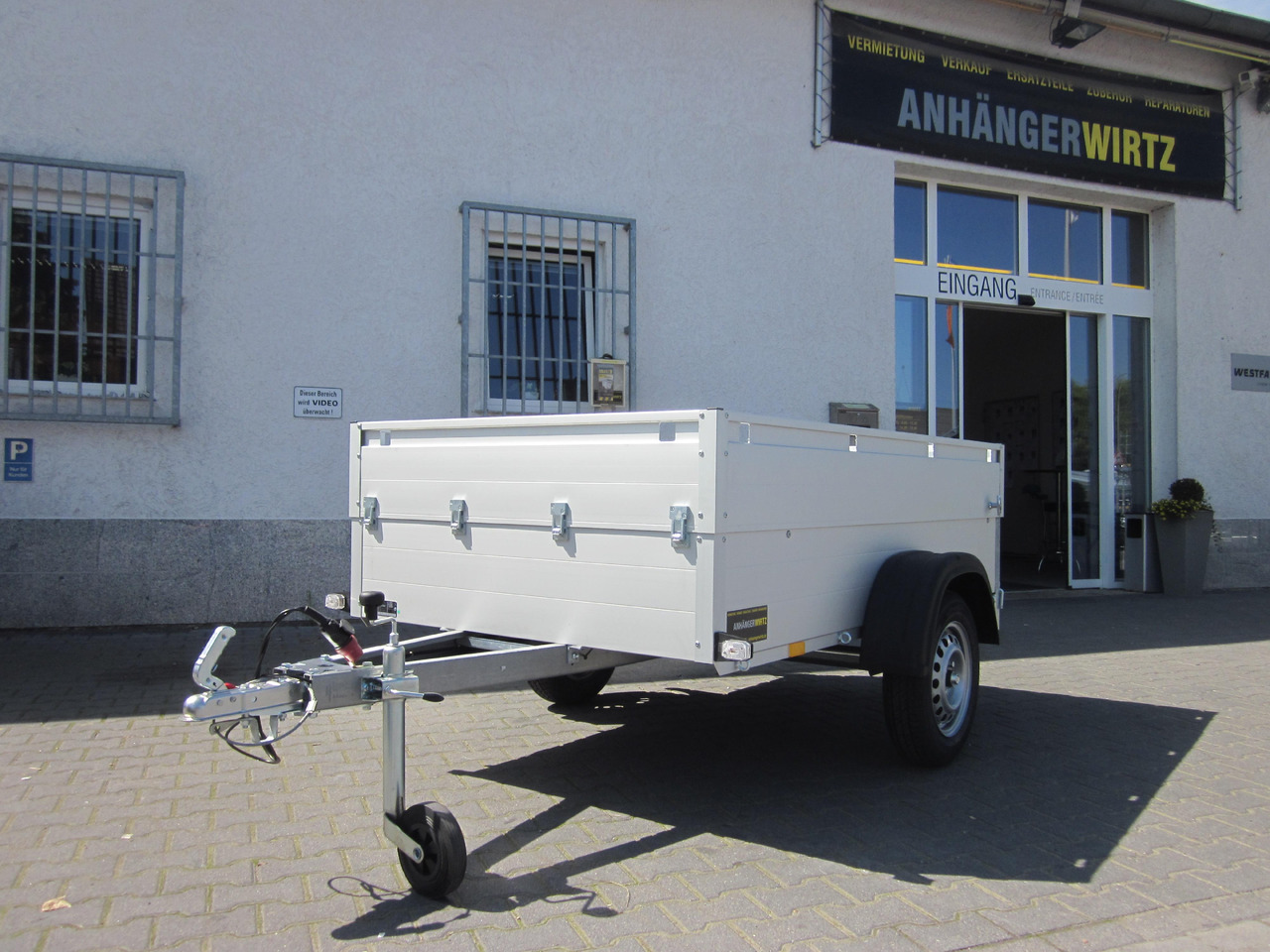 ALUBOXX Deckelanhänger GT 750 HT 211x126x48cm (XS) 750kg - Car trailer: picture 2 ALUBOXX Deckelanhänger GT 750 HT 211x126x48cm (XS) 750kg - Car trailer: picture 2