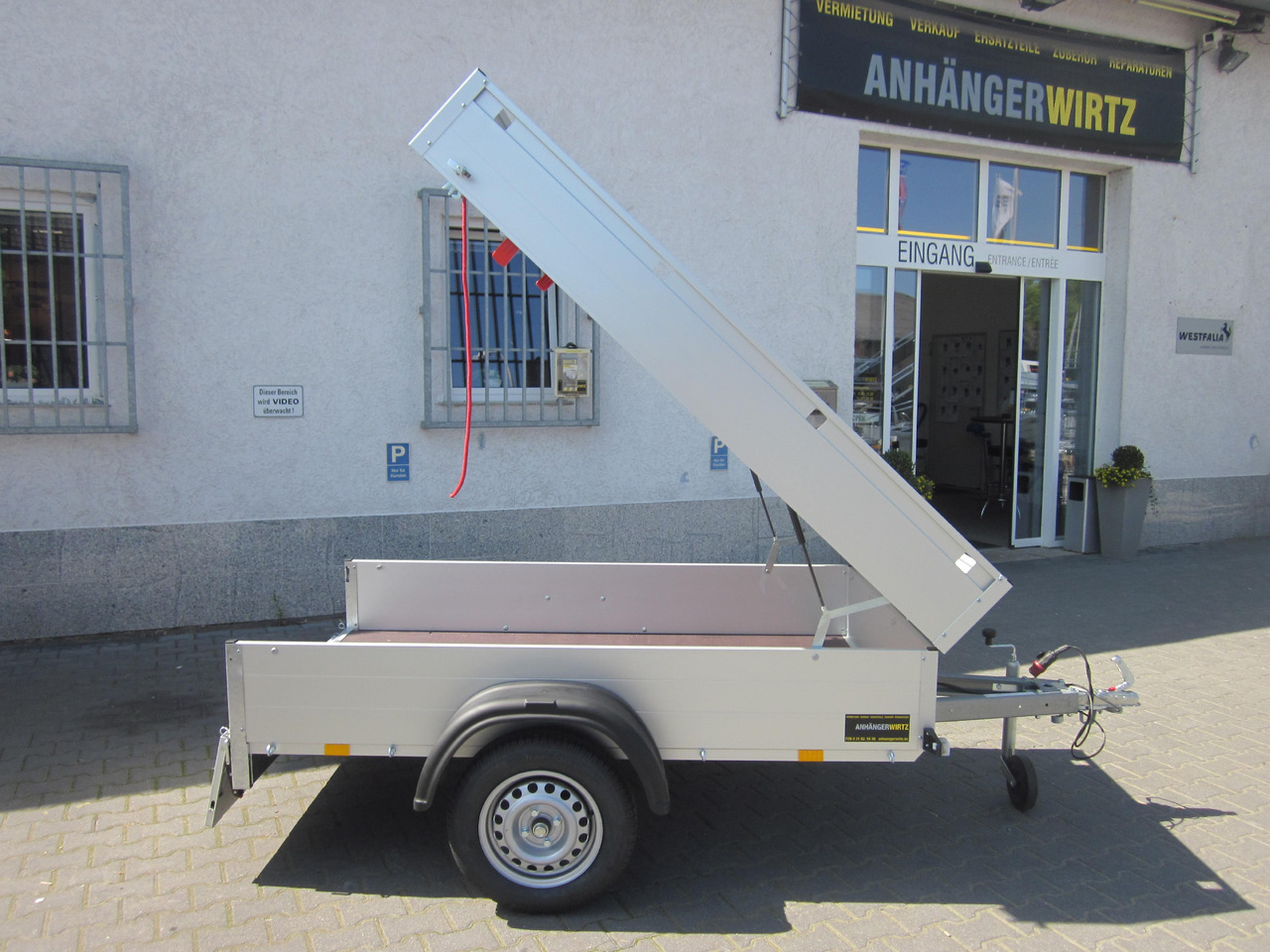 ALUBOXX Deckelanhänger GT 750 HT 211x126x48cm (XS) 750kg - Car trailer: picture 1 ALUBOXX Deckelanhänger GT 750 HT 211x126x48cm (XS) 750kg - Car trailer: picture 1