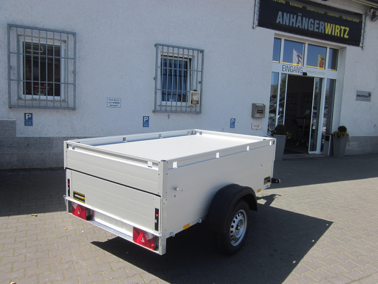 ALUBOXX Deckelanhänger GT 750 HT 211x126x48cm (XS) 750kg - Car trailer: picture 5 ALUBOXX Deckelanhänger GT 750 HT 211x126x48cm (XS) 750kg - Car trailer: picture 5