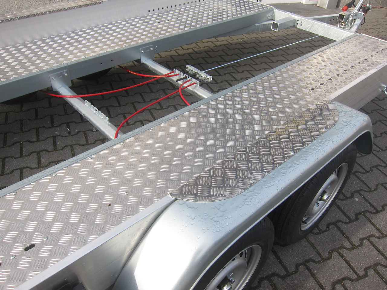 Autotransporter trailer Anssems AMT ECO 2000 light 400x188x18cm (XL) Alurampen 2000kg Wohnmobilanhänger Januar Aktion: picture 9 Autotransporter trailer Anssems AMT ECO 2000 light 400x188x18cm (XL) Alurampen 2000kg Wohnmobilanhänger Januar Aktion: picture 9