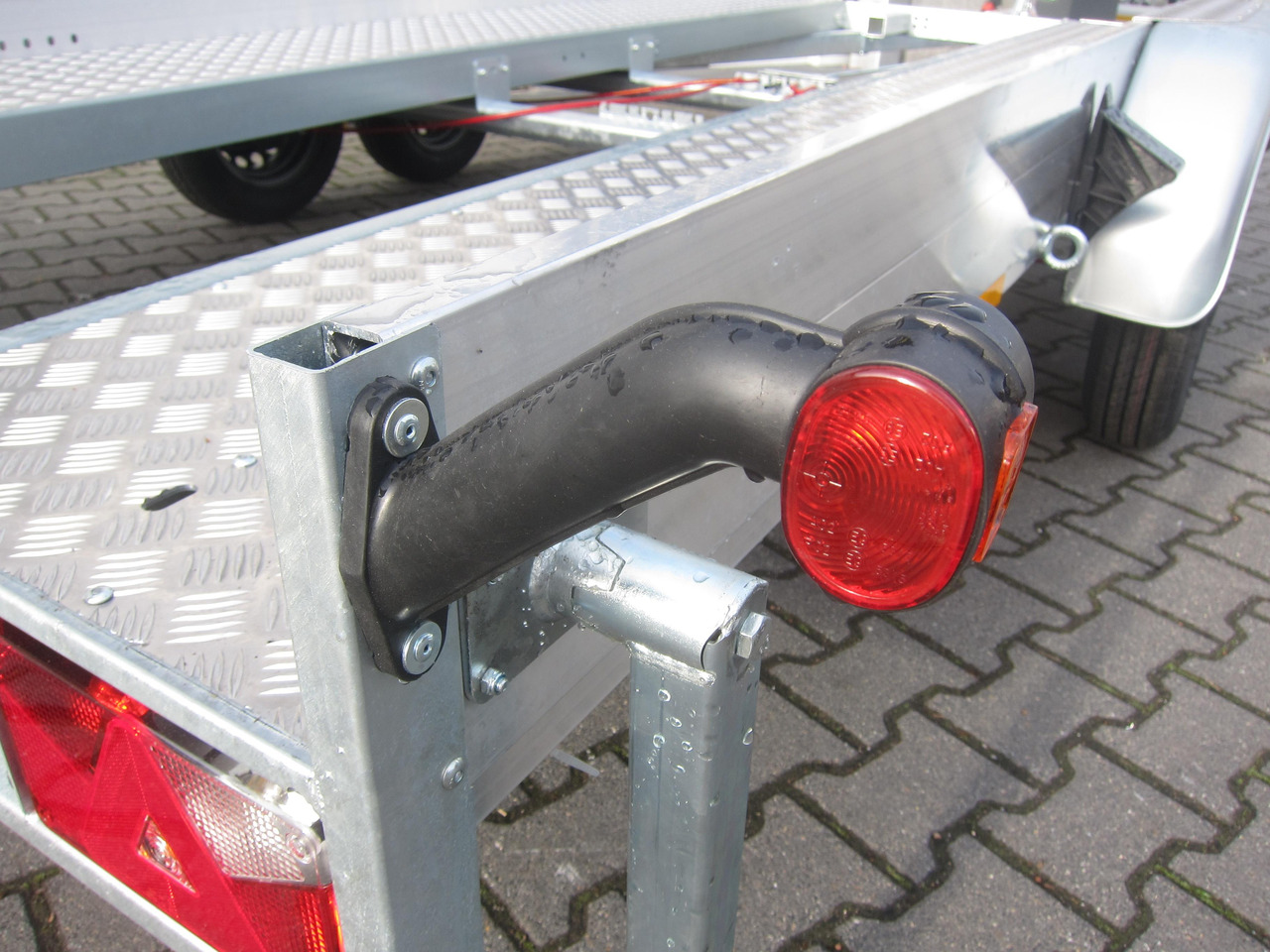 Autotransporter trailer Anssems AMT ECO 2000 light 400x188x18cm (XL) Alurampen 2000kg Wohnmobilanhänger Januar Aktion: picture 10 Autotransporter trailer Anssems AMT ECO 2000 light 400x188x18cm (XL) Alurampen 2000kg Wohnmobilanhänger Januar Aktion: picture 10