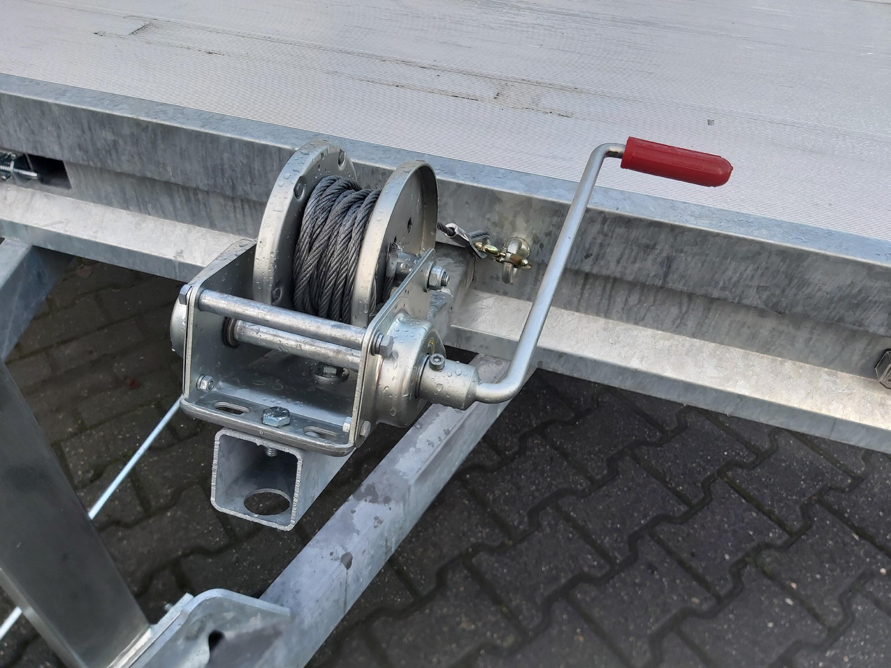 Dropside/ Flatbed trailer Anssems MSX 3000 Multitransporter 405x200cm Aluboden 3000kg Aktion bei Onlinekauf: picture 10