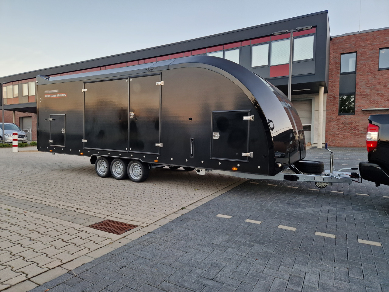 Autotransporter trailer BJT Race Transporter 6 396-3060 650x235x189cm black RFS ASR 13" 3500kg: picture 8