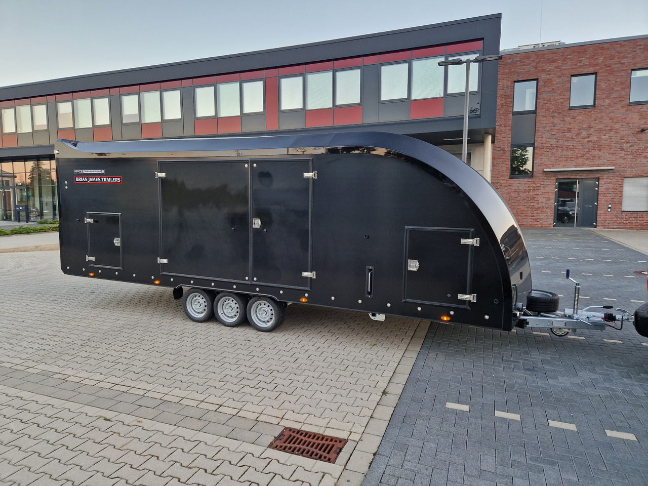Autotransporter trailer BJT Race Transporter 6 396-3060 650x235x189cm black RFS ASR 13" 3500kg: picture 10