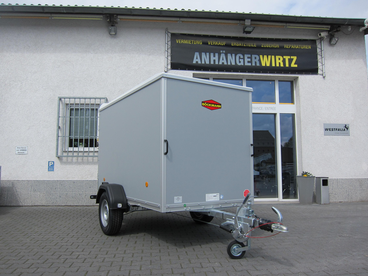 Böckmann Koffer KT 2513/135 251x130x152cm grau (S) 1350kg AKTION Modell 24 - Closed box trailer: picture 4 Böckmann Koffer KT 2513/135 251x130x152cm grau (S) 1350kg AKTION Modell 24 - Closed box trailer: picture 4