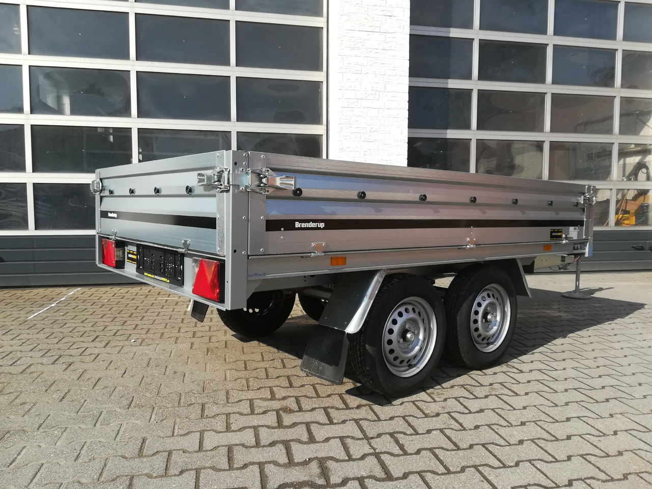 Dropside/ Flatbed trailer Brenderup 3251 STB 1000 Tandemachse 250x142x35cm (S) 13" 1000kg Januar Aktion: picture 6