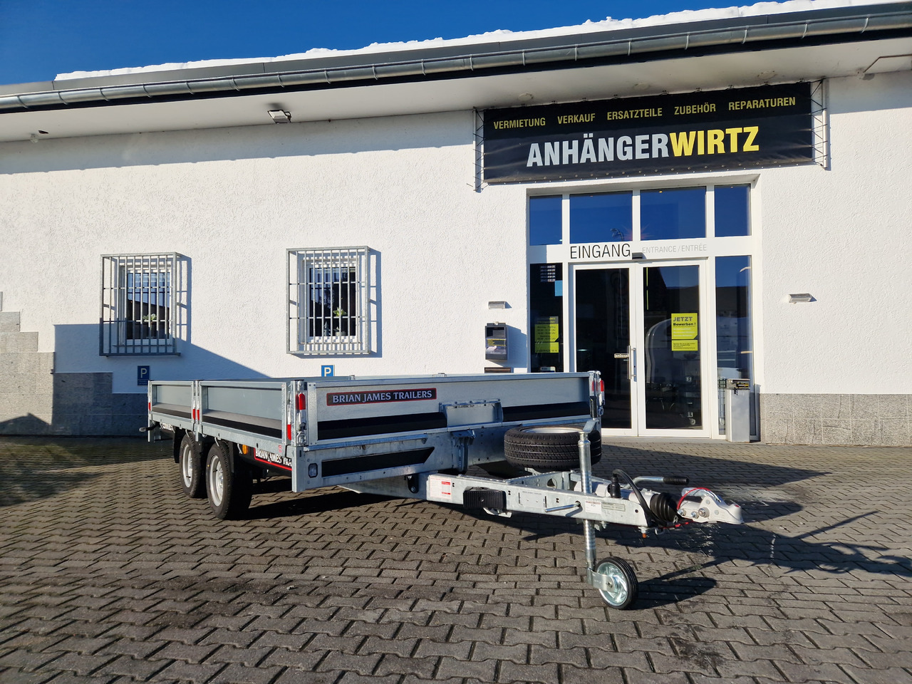 Brian James Trailer Connect 360x215x30cm Blackline Bordwände LED 12" (L) 3500kg - Dropside/ Flatbed trailer: picture 4 Brian James Trailer Connect 360x215x30cm Blackline Bordwände LED 12" (L) 3500kg - Dropside/ Flatbed trailer: picture 4