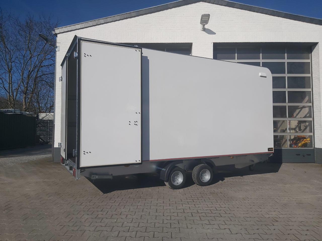 Closed box trailer Hochlader Koffer TFSP 470T.00 470x220x210cm aero Zurrsystem 10" 100km/H 2700kg: picture 8