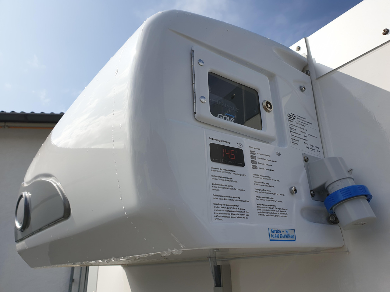 Kühlanhänger AZKF 1525/145 243x144x180cm 230 Volt GOVI Kühlaggregat 60 Frioliner 1500kg - Refrigerator trailer: picture 4 Kühlanhänger AZKF 1525/145 243x144x180cm 230 Volt GOVI Kühlaggregat 60 Frioliner 1500kg - Refrigerator trailer: picture 4