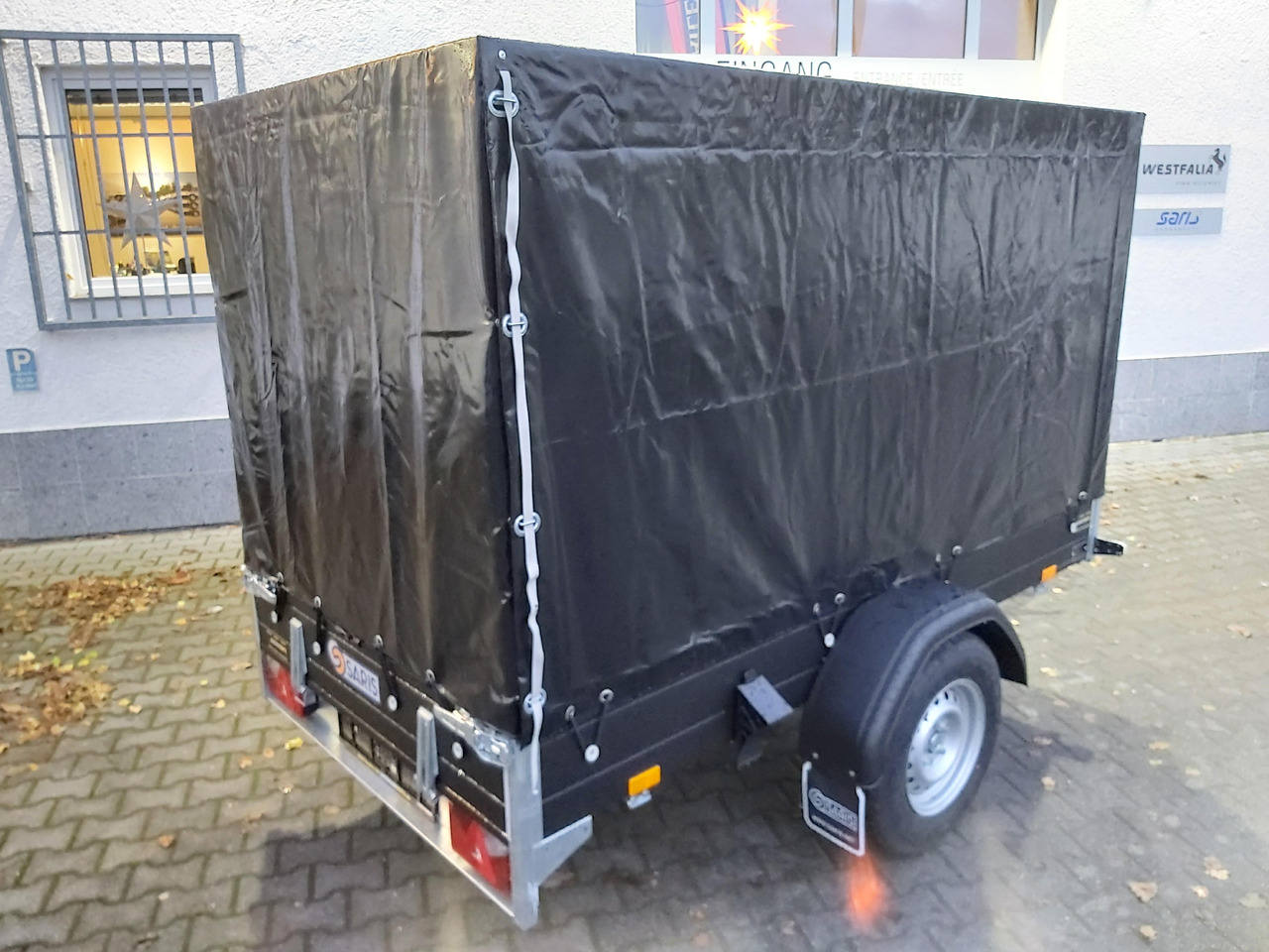 Saris Anhänger DV135 McAlu Pro MP 255x133x150cm Hochplane black (S)1350kg black deal Januar Aktio - Car trailer: picture 4 Saris Anhänger DV135 McAlu Pro MP 255x133x150cm Hochplane black (S)1350kg black deal Januar Aktio - Car trailer: picture 4