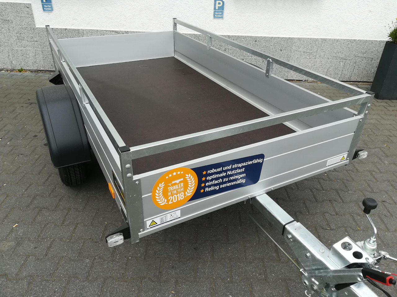 Saris Anhänger DV135 McAlu Pro MP 255x133x43cm (S) 1350kg Online Aktion Modell 2024 - Car trailer: picture 4 Saris Anhänger DV135 McAlu Pro MP 255x133x43cm (S) 1350kg Online Aktion Modell 2024 - Car trailer: picture 4