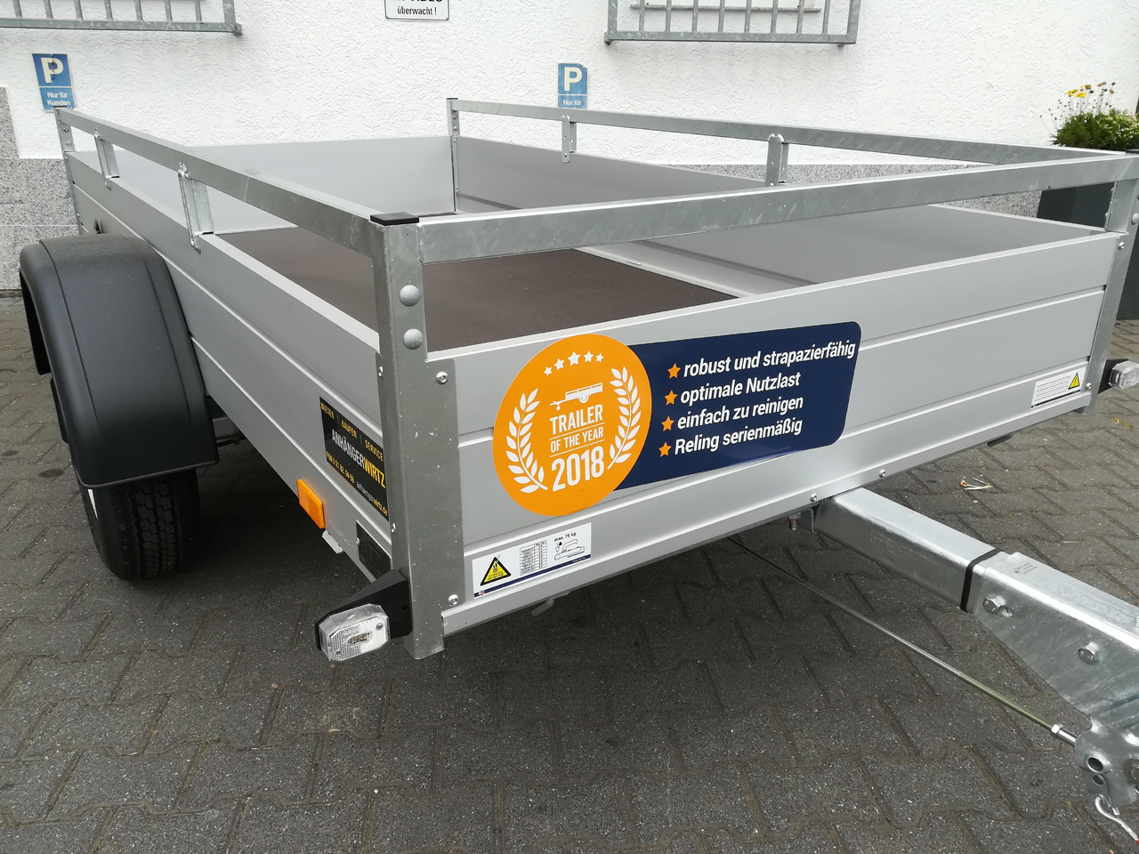 Saris Anhänger DV135 McAlu Pro MP 255x133x43cm (S) 1350kg Online Aktion Modell 2024 - Car trailer: picture 5 Saris Anhänger DV135 McAlu Pro MP 255x133x43cm (S) 1350kg Online Aktion Modell 2024 - Car trailer: picture 5