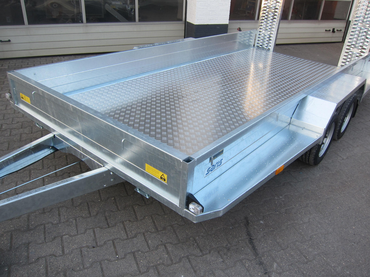 Saris Magnum MAXX 3500 406x182x30cm Rampen ForceOne Aluboden 3500kg Aktion - Plant trailer: picture 2 Saris Magnum MAXX 3500 406x182x30cm Rampen ForceOne Aluboden 3500kg Aktion - Plant trailer: picture 2