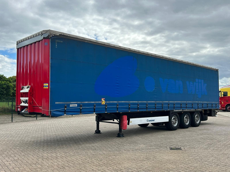 Krone 3 axle LIFT AXLE SAF DISK AXLE - Curtainsider semi-trailer: picture 3 Krone 3 axle LIFT AXLE SAF DISK AXLE - Curtainsider semi-trailer: picture 3