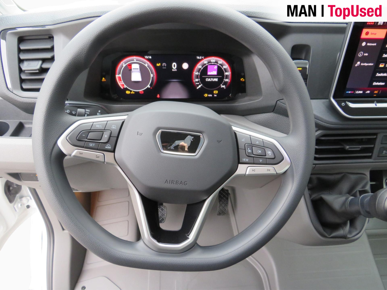 MAN TGE 3.140 4X2F L4 SB Doka Pritsche - Open body delivery van, Combi van: picture 3 MAN TGE 3.140 4X2F L4 SB Doka Pritsche - Open body delivery van, Combi van: picture 3