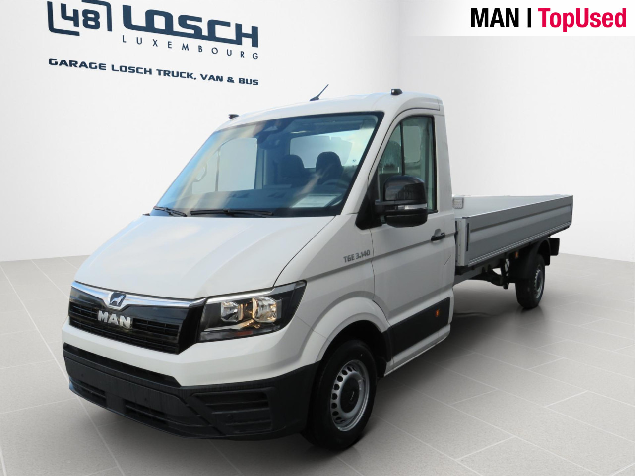 MAN TGE 3.140 4X2F L4 SB EK Pritsche - Open body delivery van: picture 1 MAN TGE 3.140 4X2F L4 SB EK Pritsche - Open body delivery van: picture 1