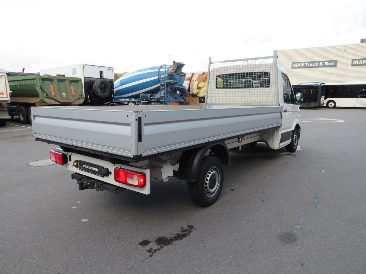 Open body delivery van Volkswagen Crafter 35 L4 EK Pritsche Euro6 Klima AHK ZV: picture 6