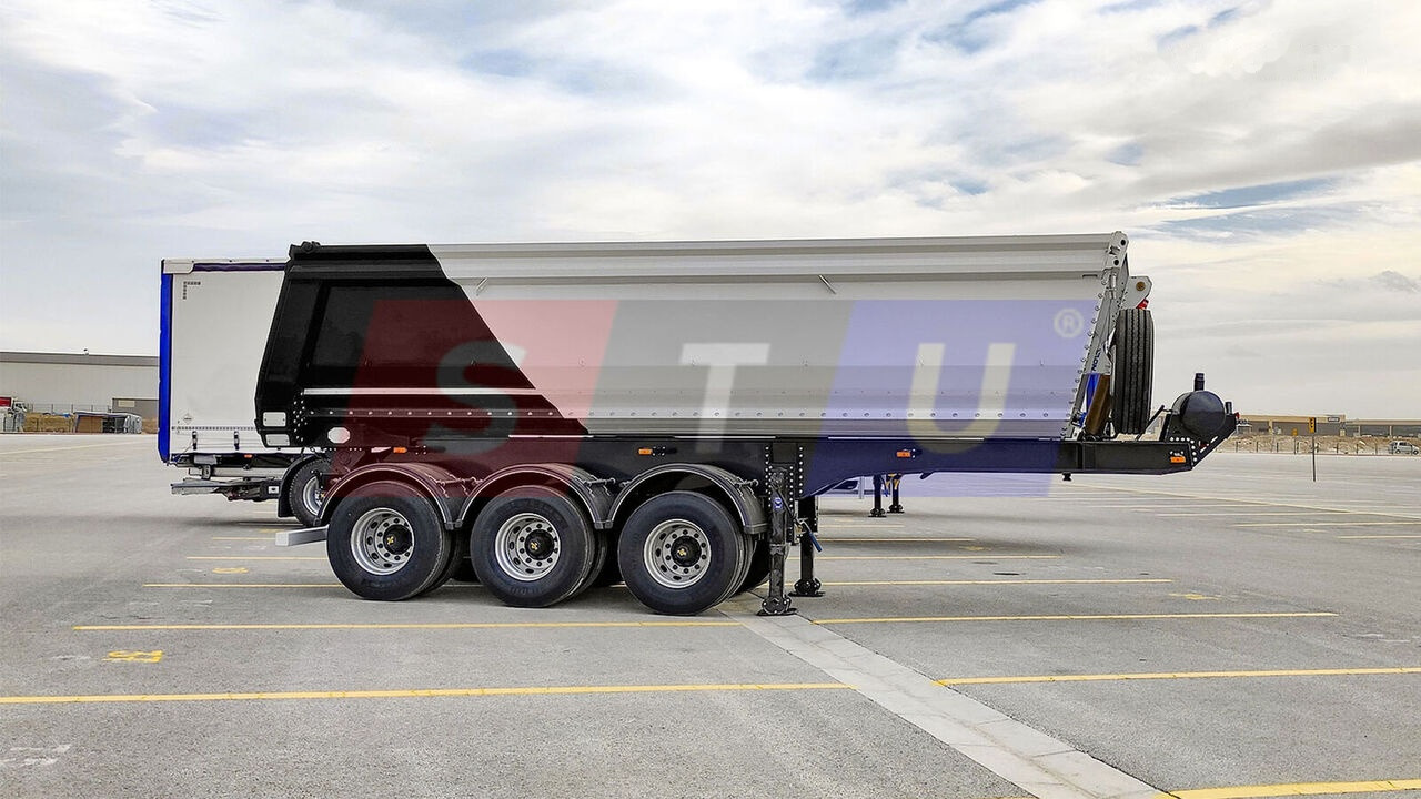 STU 3 AXLE TIPPER TRAILER / 3 ESSİEUX REMORQUE BENNE - Tipper semi-trailer: picture 4 STU 3 AXLE TIPPER TRAILER / 3 ESSİEUX REMORQUE BENNE - Tipper semi-trailer: picture 4