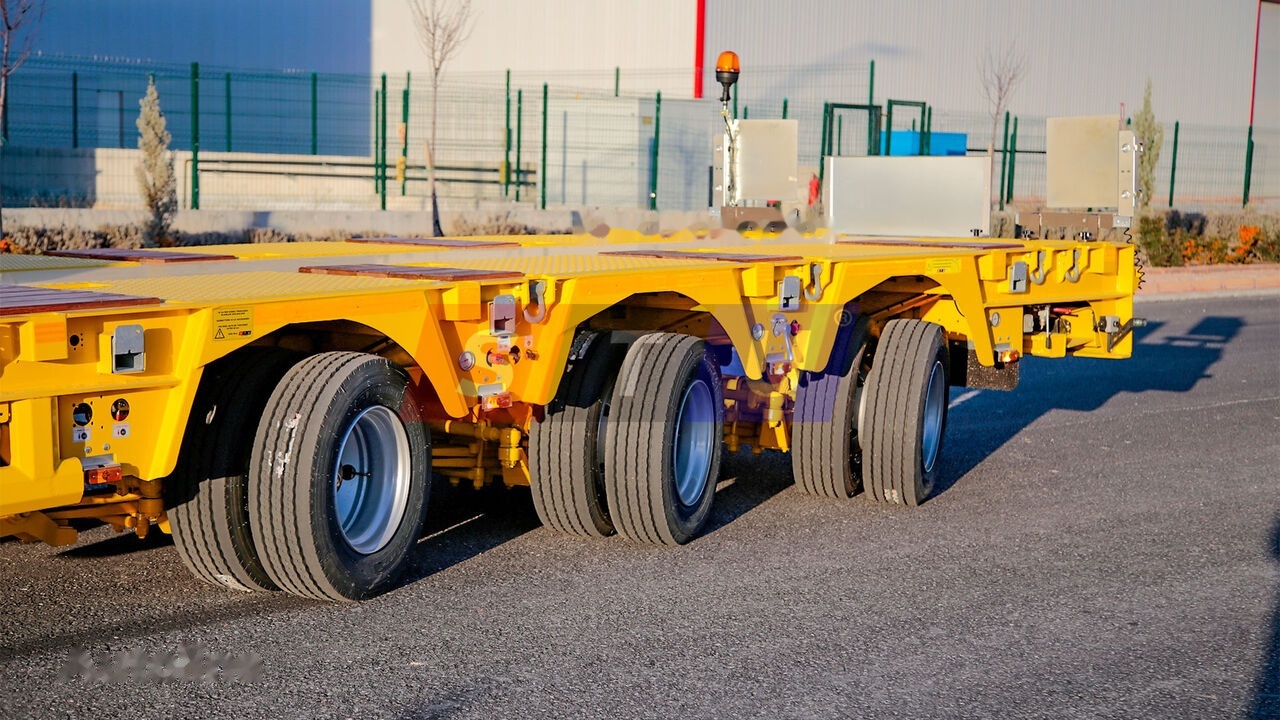 New Low loader semi-trailer STU 3 Axle Hydraulic Steering Low Loader: picture 17
