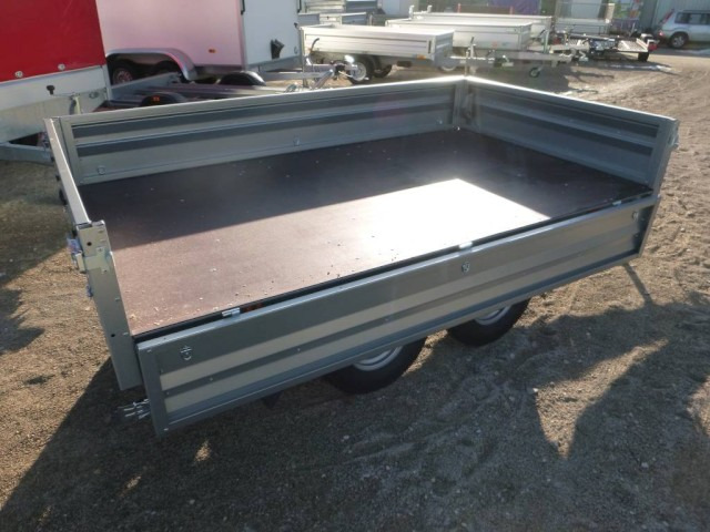 New Car trailer Brenderup 3251STB1300, 1000 kg, Stahl Hochlader, 2500 x 1420 x 350 mm: picture 6