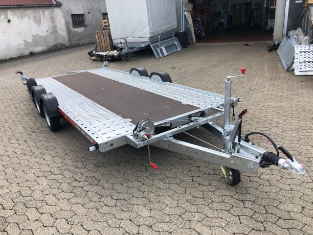 Brian James A4 Transporter, 125-2423, 5000 x 2000 mm, 2,6 to. - Autotransporter trailer: picture 1 Brian James A4 Transporter, 125-2423, 5000 x 2000 mm, 2,6 to. - Autotransporter trailer: picture 1