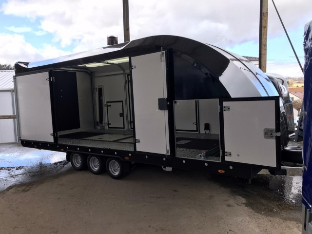 New Autotransporter trailer Brian James Race Transporter 6, RT6 396-3030, 5500 x 2350 mm, 3,5 to.: picture 1