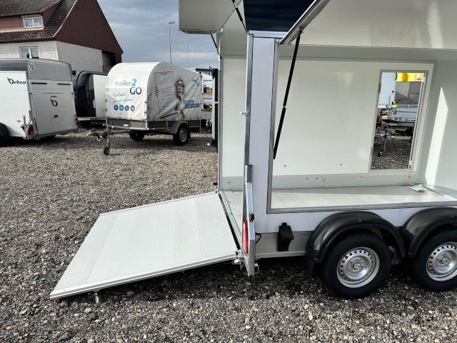 New Closed box trailer Cheval Liberte Debon Roadster 500 Sandwich Verkaufsklappe 2000 kg, 100 km/h, 320x167x200cm: picture 8 New Closed box trailer Cheval Liberte Debon Roadster 500 Sandwich Verkaufsklappe 2000 kg, 100 km/h, 320x167x200cm: picture 8