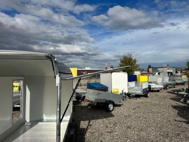 New Closed box trailer Cheval Liberte Debon Roadster 500 Sandwich Verkaufsklappe 2000 kg, 100 km/h, 320x167x200cm: picture 10 New Closed box trailer Cheval Liberte Debon Roadster 500 Sandwich Verkaufsklappe 2000 kg, 100 km/h, 320x167x200cm: picture 10