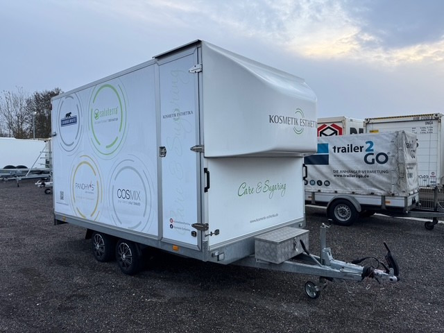 Hapert Kofferanhänger Sapphire H-2, 2,7 to. 4050 x 2200 x 2100 mm, 100 km/h - Closed box trailer: picture 1 Hapert Kofferanhänger Sapphire H-2, 2,7 to. 4050 x 2200 x 2100 mm, 100 km/h - Closed box trailer: picture 1