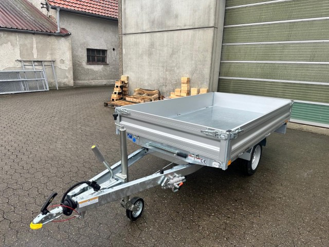New Tipper trailer Humbaur HUK 182715 Heckkipper 1,8 t. E-Pumpe, 2680 x 1500 x 300mm: picture 7